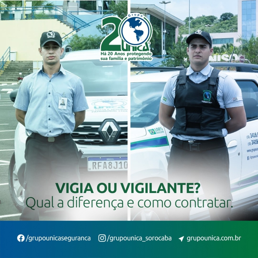 Vigia ou vigilante? Qual a diferença e como contratar