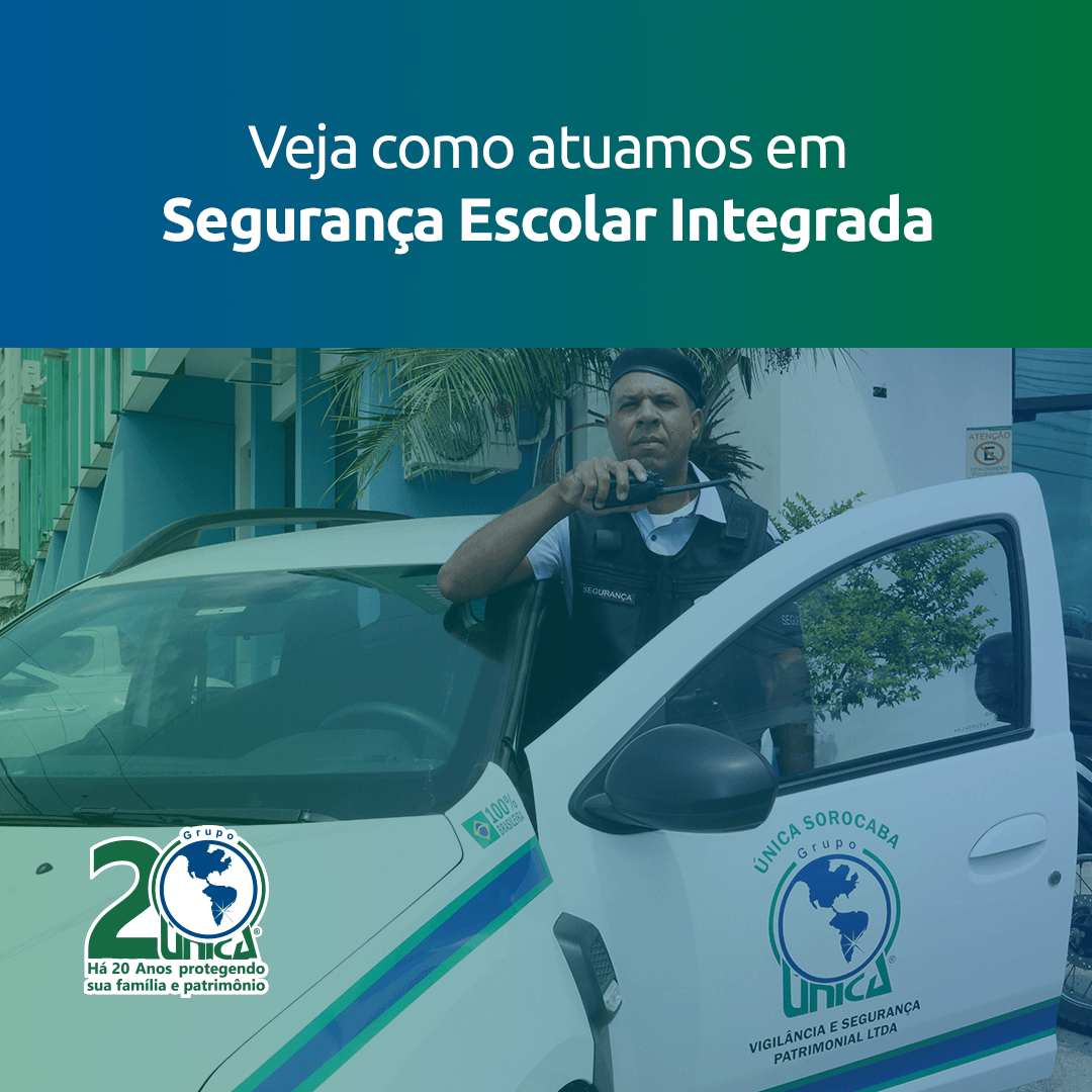 Veja como atuamos em Segurança Escolar Integrada